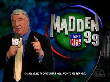 Madden NFL 99 (US) screen shot title